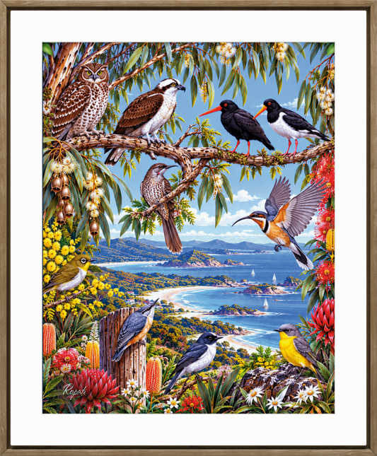 Terra Australis: Art Print: NSW - “Central Coast”