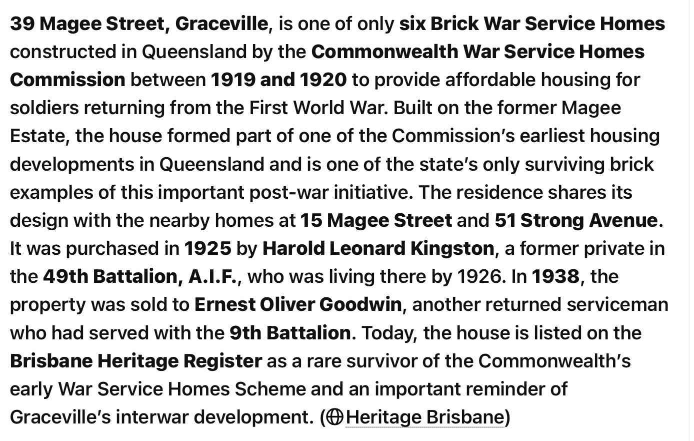 War Service Home 2: Graceville Greeting card Pack / Set of 5