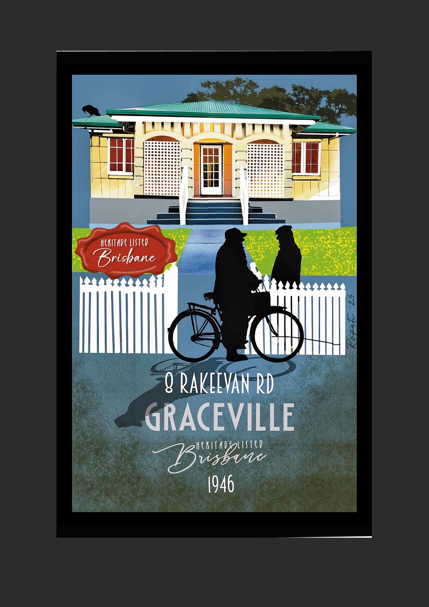 8 Rakeevan Rd: Graceville Greeting card Pack / Set of 5