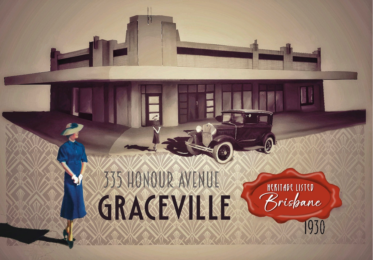 335 Honour Ave: Graceville Greeting card Pack / Set of 5