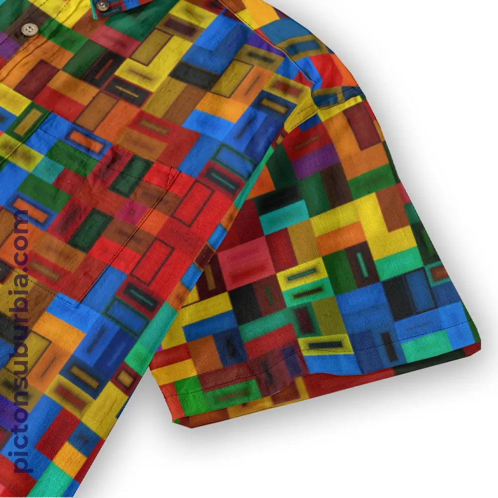 All-Over Print Men’s Breathable Shirt|140GSM Slub Cotton