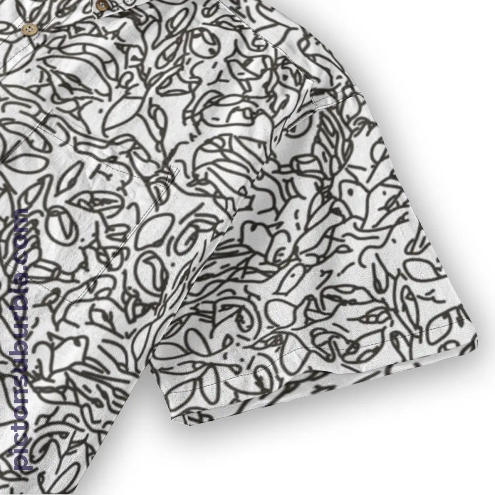 All-Over Print Men’s Breathable Shirt|140GSM Slub Cotton