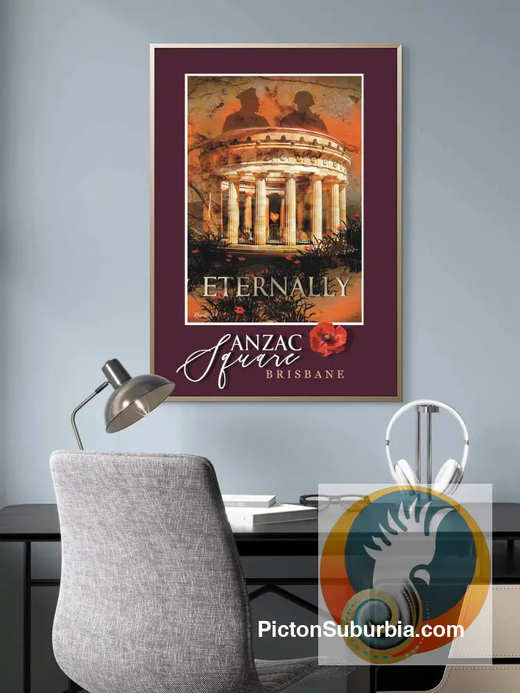 ANZAC Square: Brisbane CBD - Art print - Art Print