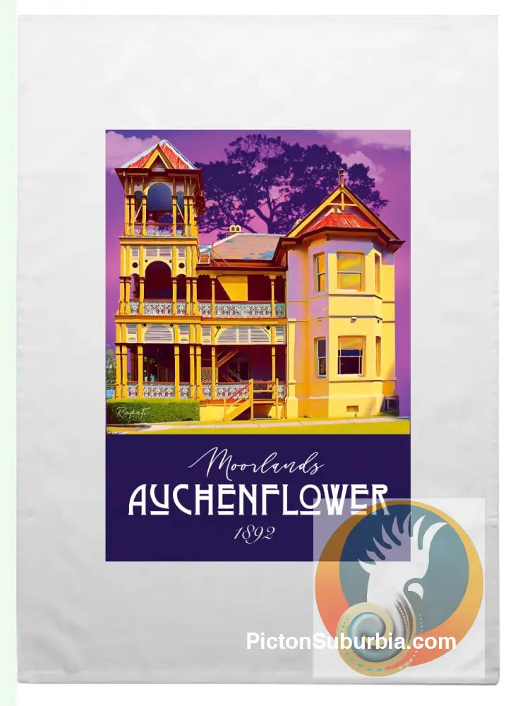 Auchenflower 100% Cotton Tea Towel - Physical good