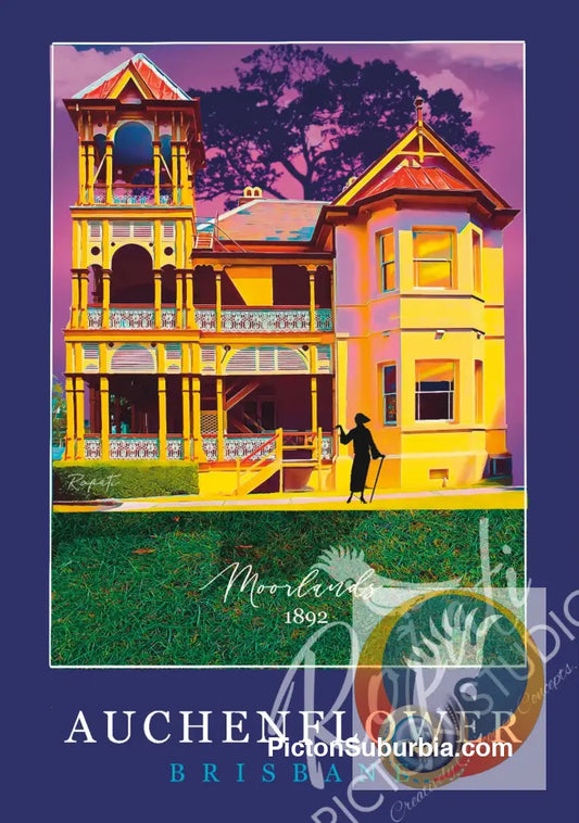 Auchenflower: Moorlands- Greeting Card Pack/Set of 5 - Physical good
