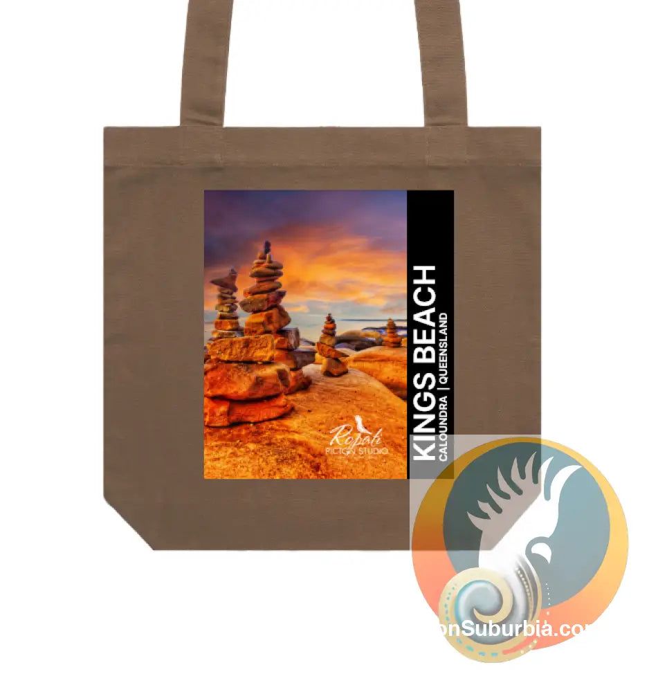 Caloundra: Kings Beach Tote - Walnut - Physical good