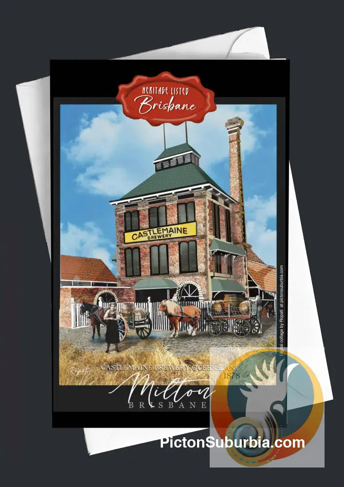 Castlemaine Brewery- Greeting card Pack / Set of 5 - greeting Card