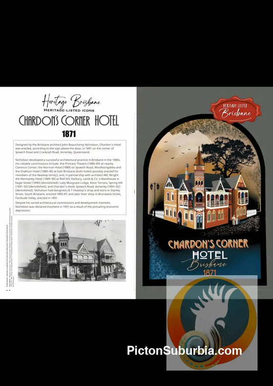 Chardon’s Corner Hotel - Greeting card Pack / Set of 5 - Physical good