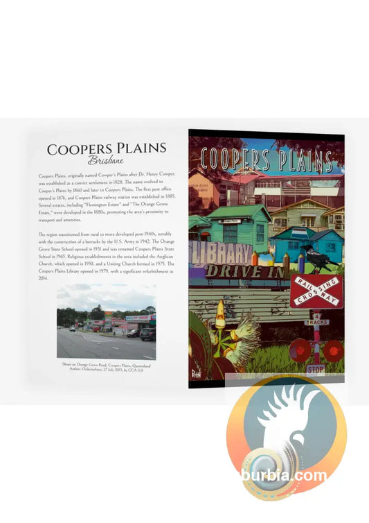 Coopers Plains- Greeting card Pack / Set of 5 - Physical good