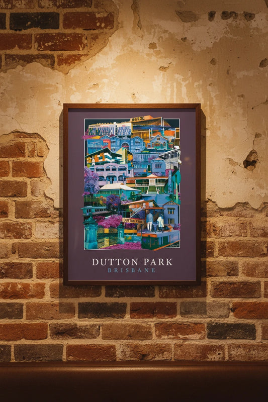 Dutton Park: Poster Print - A4 - Physical good