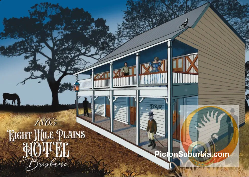 Eight Mile Plains Hotel: Eight Mile Plains - Tee - T-shirt
