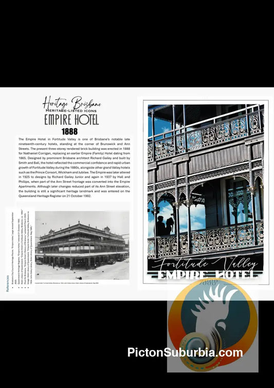 Empire Hotel: Fortitude Valley - Greeting Card Pack / Set of 5 - Physical good