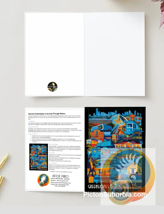 Greenslopes Greeting Card Pack / Set of 5 - Physical good