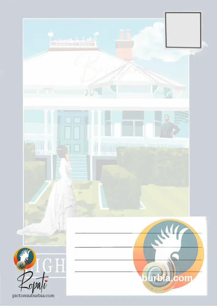 Hughesville Postcard / Set of 5/ A6 or A5 / Postcard