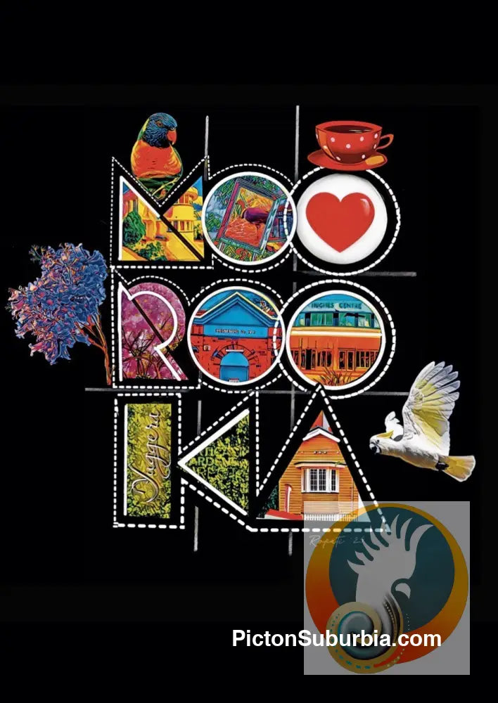 Moorooka: Heart of Moorooka Postcard Pack/ Set of 5 / A6 or A5 - Physical good