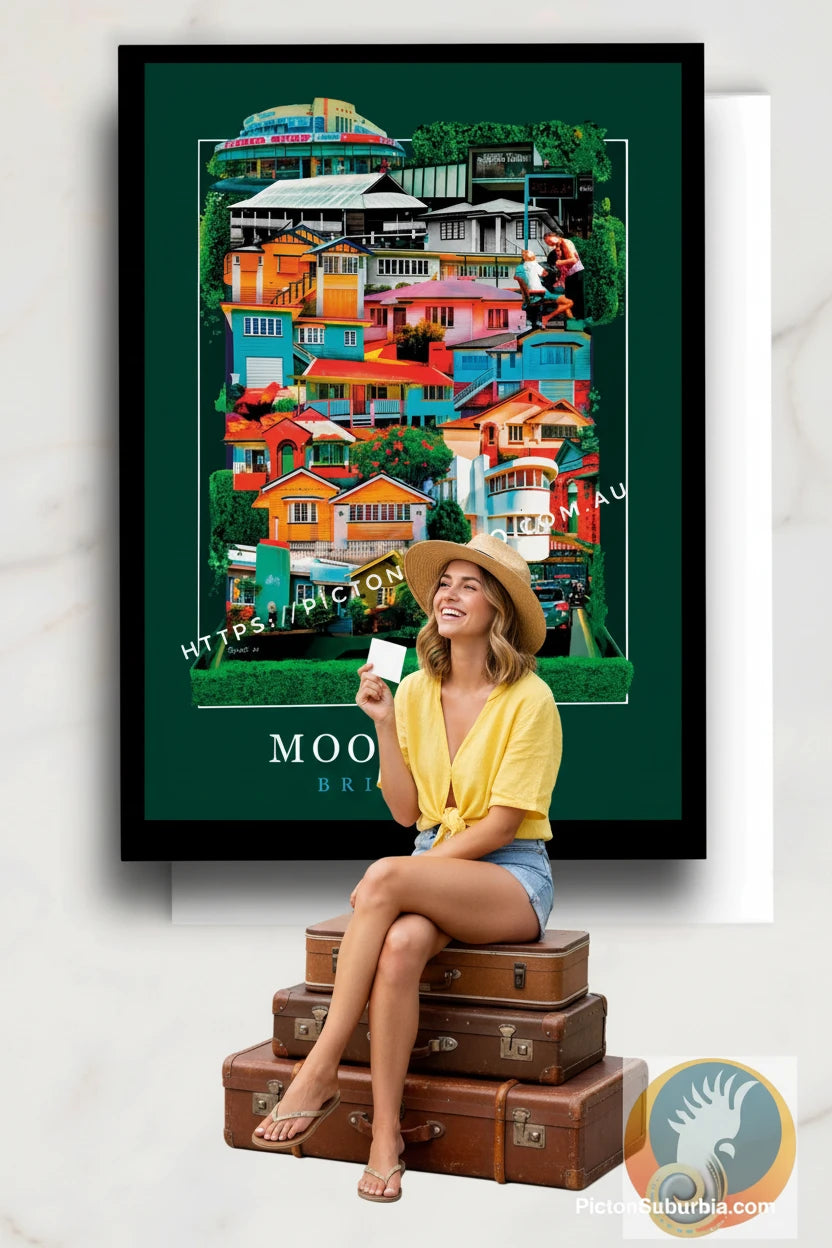Moorooka: “Jam-packed” Postcard / Set of 5/ A6 or A5 / Physical good