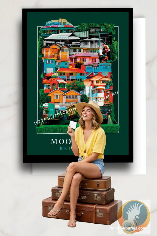 Moorooka: “Jam-packed” Postcard / Set of 5/ A6 or A5 / Physical good