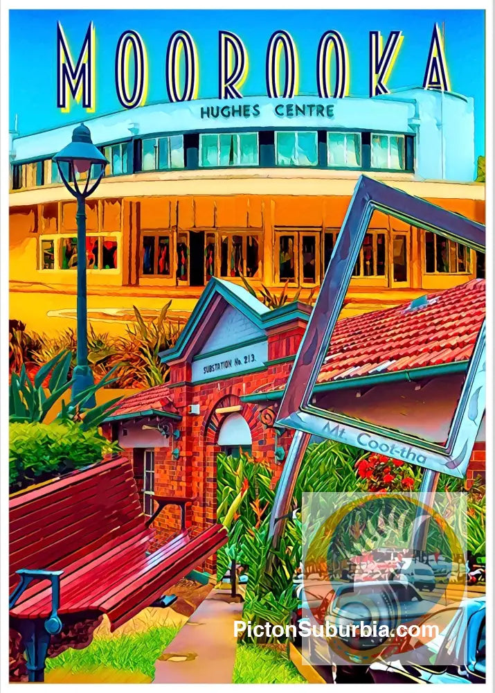 Moorooka: Suburb Postcard Pack / Set of 5/ A6 or A5 - Physical good