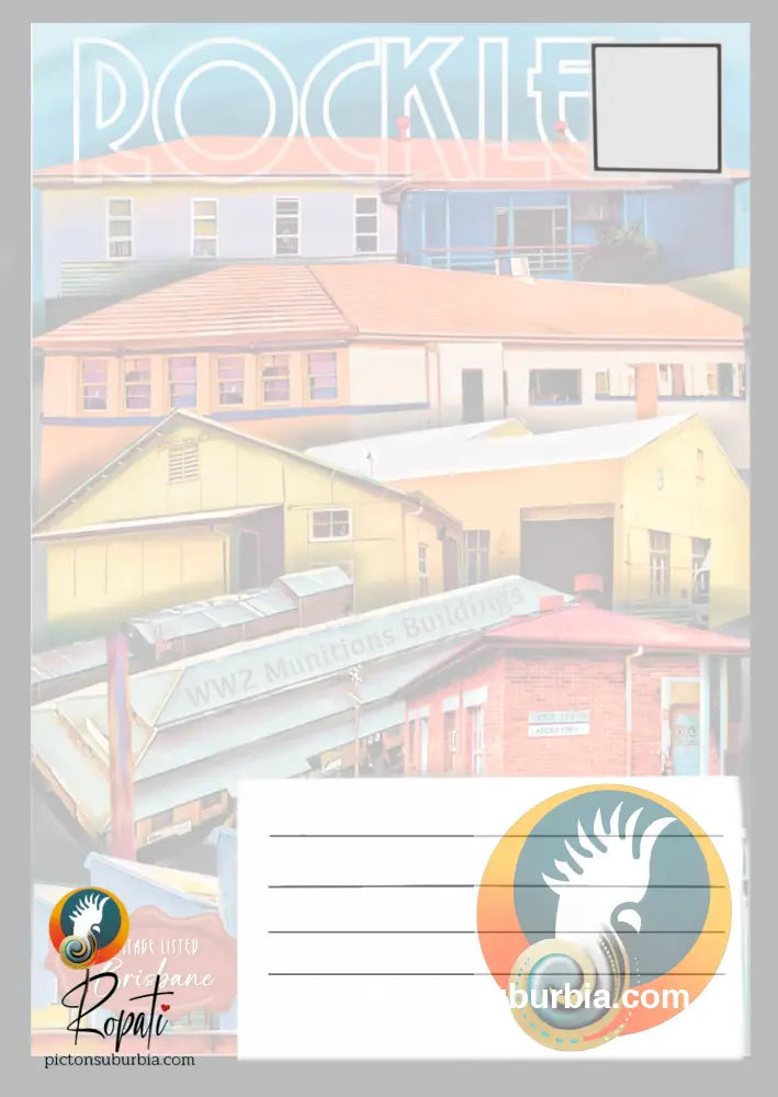 Munitions Buildings Postcard: (A6 Standard or A5 Larger Card / Set of 5) - Postcard