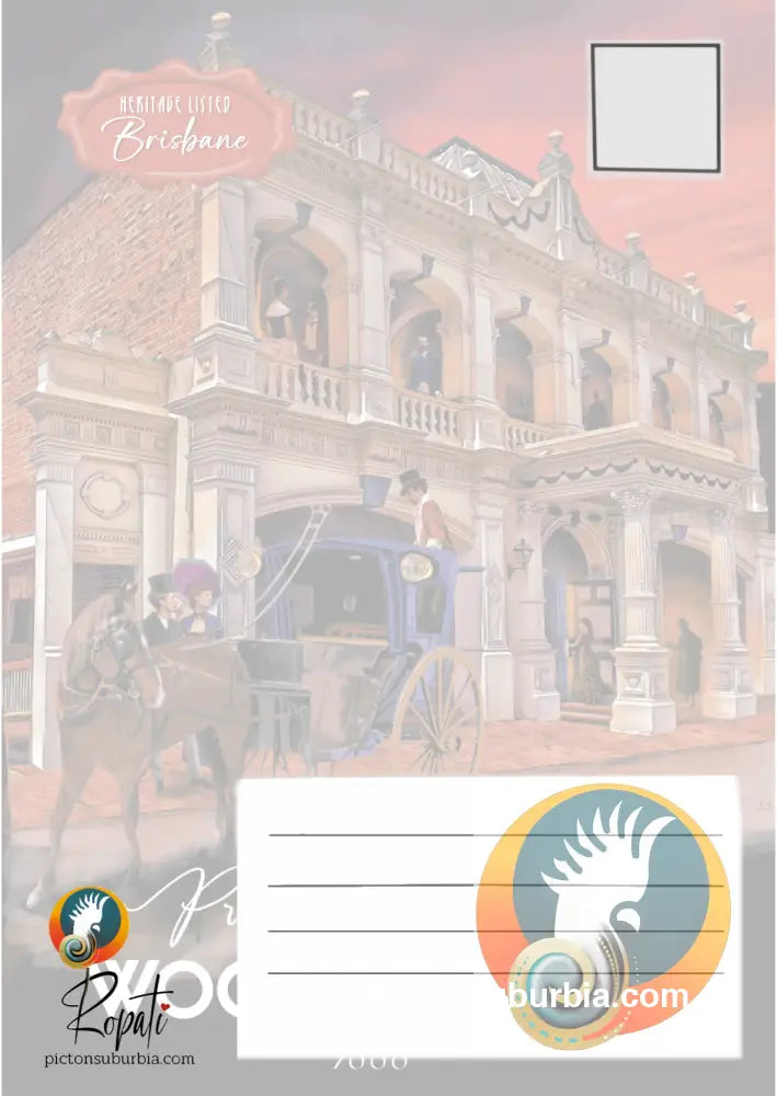Princess Theatre Postcard: (A6 Standard or A5 Larger Card / Set of 5) - Postcard