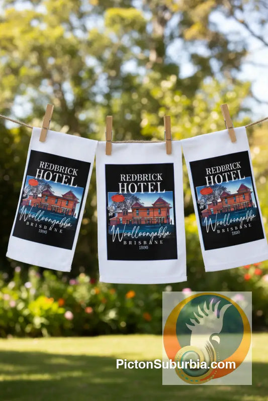 RedBrick Hotel: Woolloongabba - Tea Towel - Tea Towel