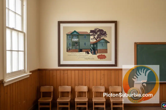 Paddington Heritage Listed: Rosalie Kindergarten & Pre School- Art print - Art Print