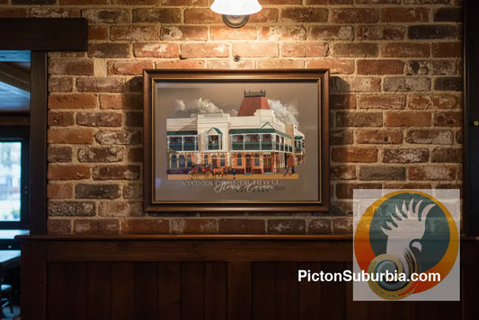 Stones Corner Hotel 1888 Art Print - Physical good