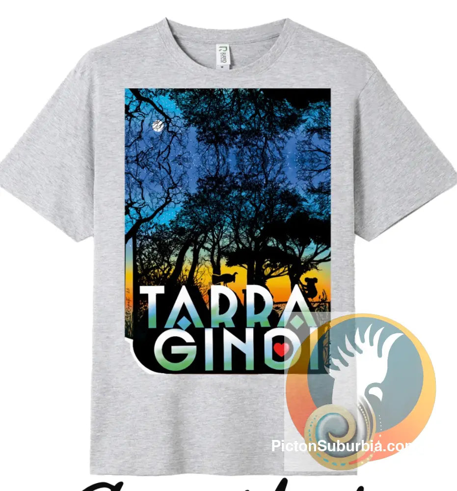 Tarragindi: Dusk Tee - S / Marle Grey