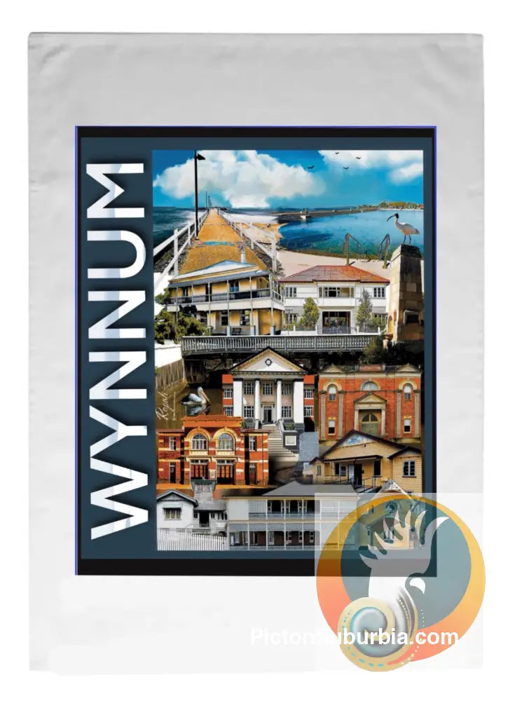 Wynnum: Tea Towel 100% Cotton - Physical good