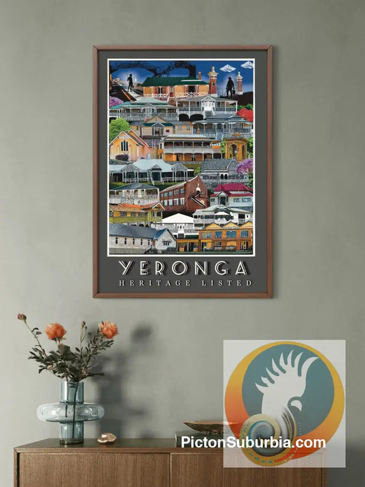 Yeronga: Heritage Listed Art print - Physical good