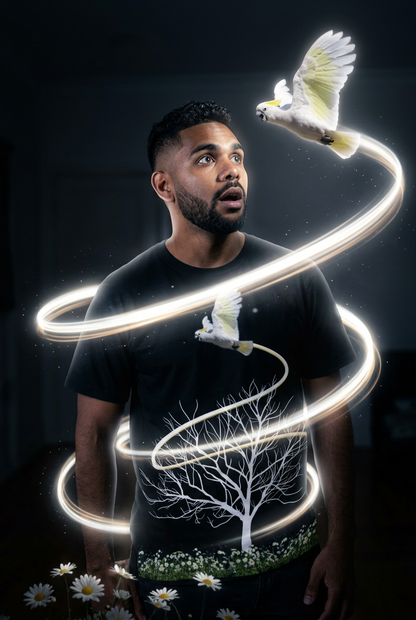 “Homebound Cocky” All-Over Print Men's O-Neck T-Shirt | 190GSM Cotton