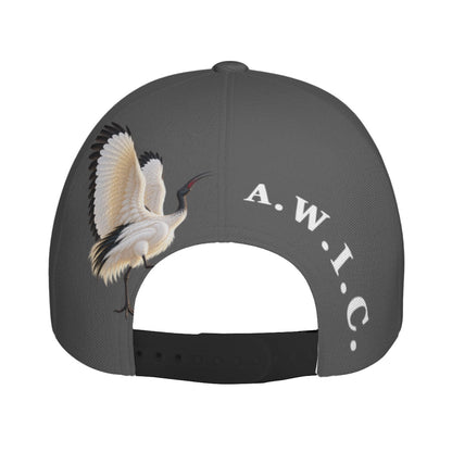 “Australian White Ibis Club” All-Over Print Peaked Cap