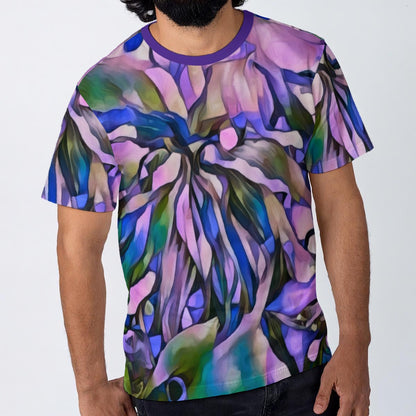 “Wild Canopy” (Four Colour Pallets) All-Over Print Men's O-Neck T-Shirt | 190GSM Cotton