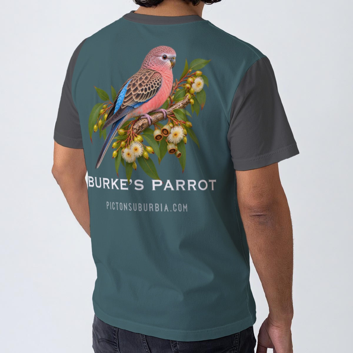 “Burke’s Parrot” All-Over Print Men's O-Neck T-Shirt | 190GSM Cotton