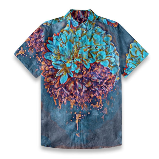 All-Over Print Men’s Breathable Shirt|140GSM Slub Cotton