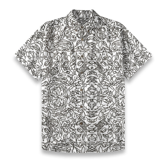 All-Over Print Men’s Breathable Shirt|140GSM Slub Cotton