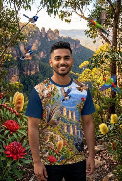 “NSW Sydney & Surrounds” All-Over Print Men's O-Neck T-Shirt | 190GSM Cotton
