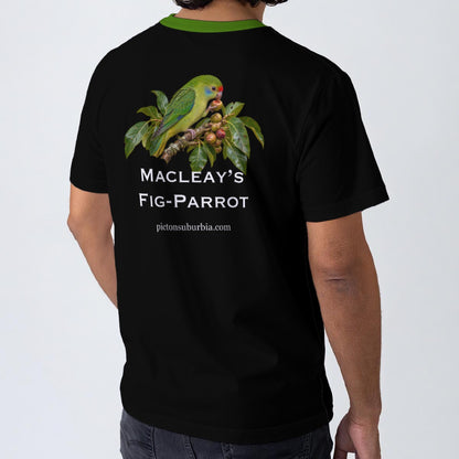 “Macleay’s Fig Parrot” All-Over Print Men's O-Neck T-Shirt | 190GSM Cotton