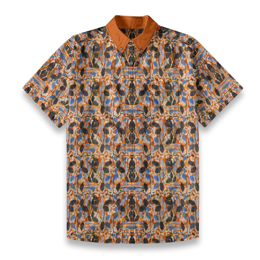 All-Over Print Men’s Breathable Shirt|140GSM Slub Cotton