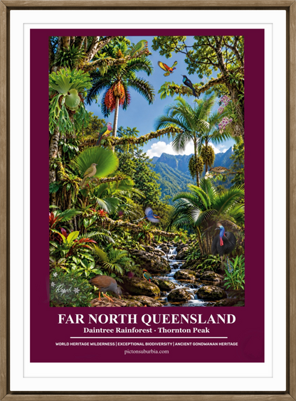 Terra Australis: Art Print “ QLD- Far North Queensland”