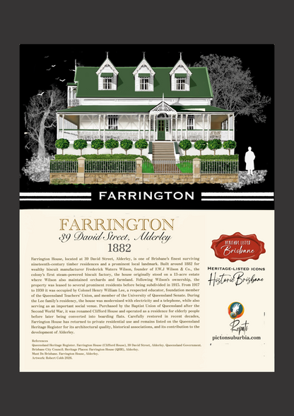 Alderley “Farrington” Greeting card Pack / Set of 5
