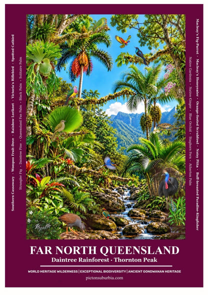 Terra Australis: Art Print “ QLD- Far North Queensland”