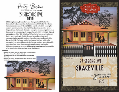 27 Strong Ave: Graceville Greeting card Pack / Set of 5