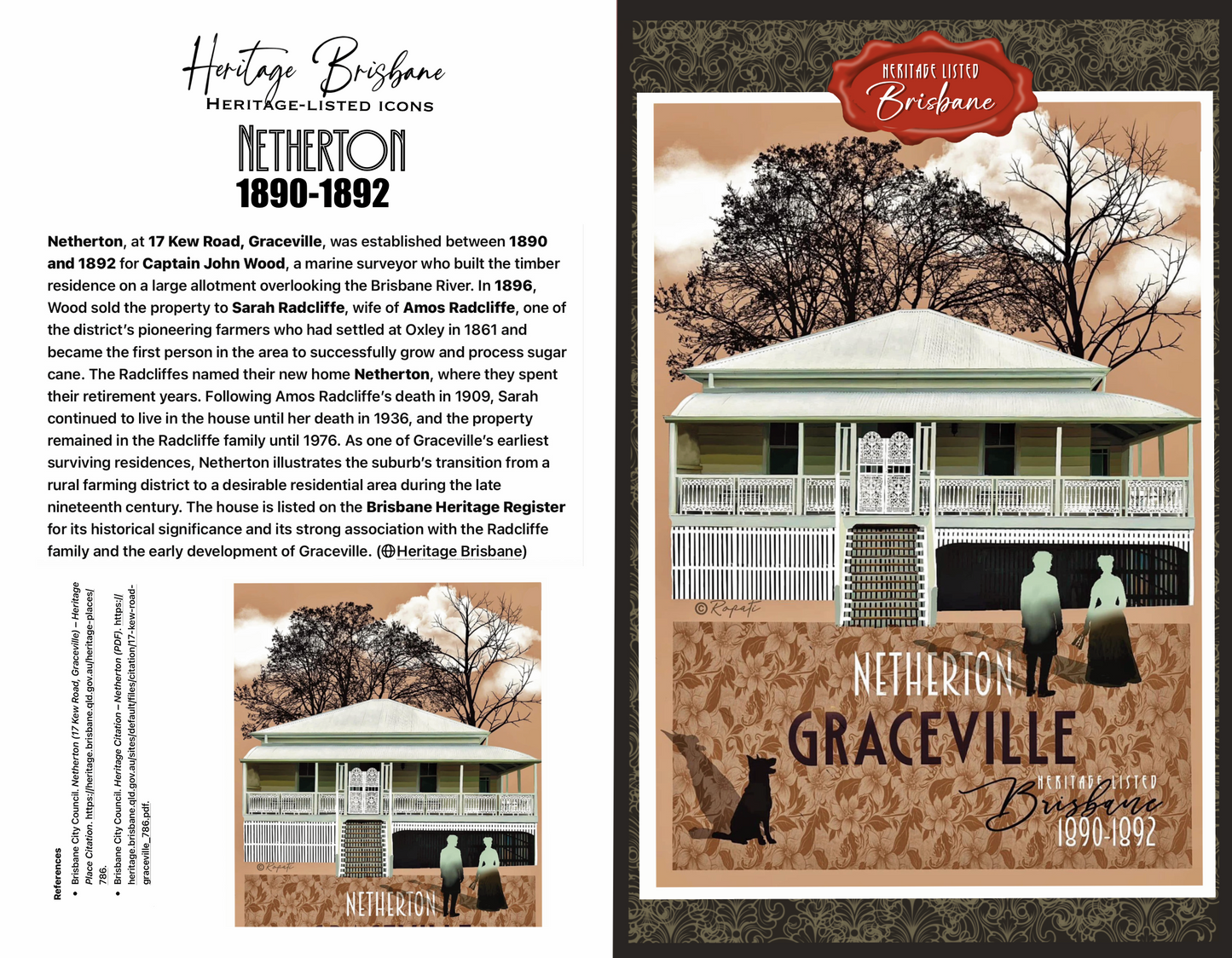 Netherton: Graceville Greeting card Pack / Set of 5