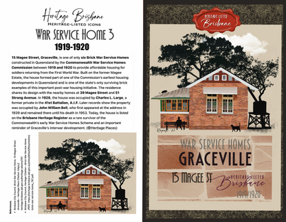 War Service Home 3: Graceville Greeting card Pack / Set of 5