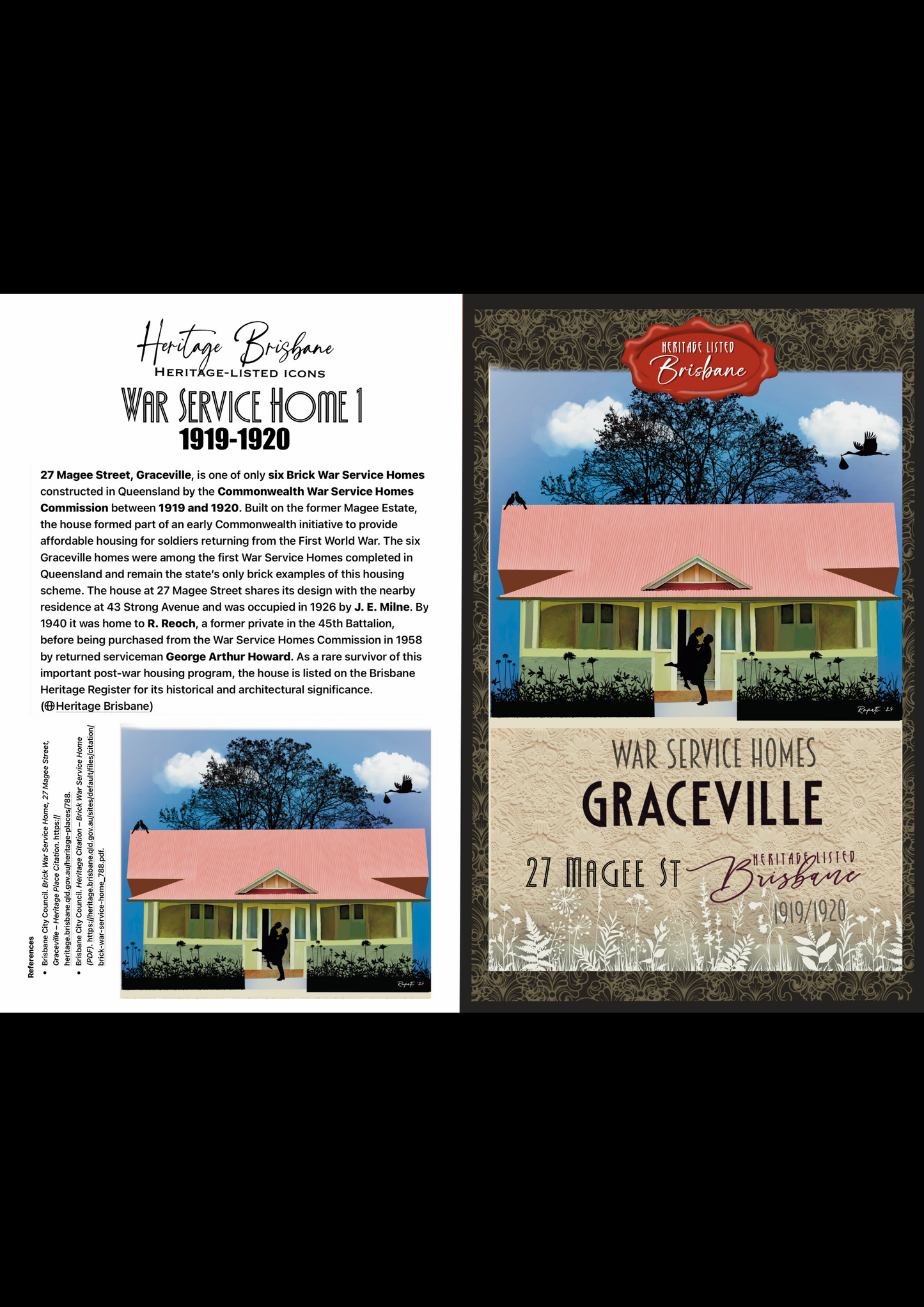 Graceville Greeting card Pack / Set of 5