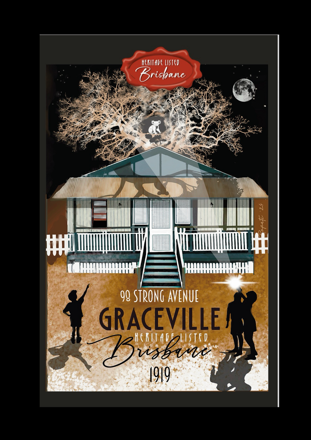 ANZAC Cottage: Graceville Greeting card Pack / Set of 5