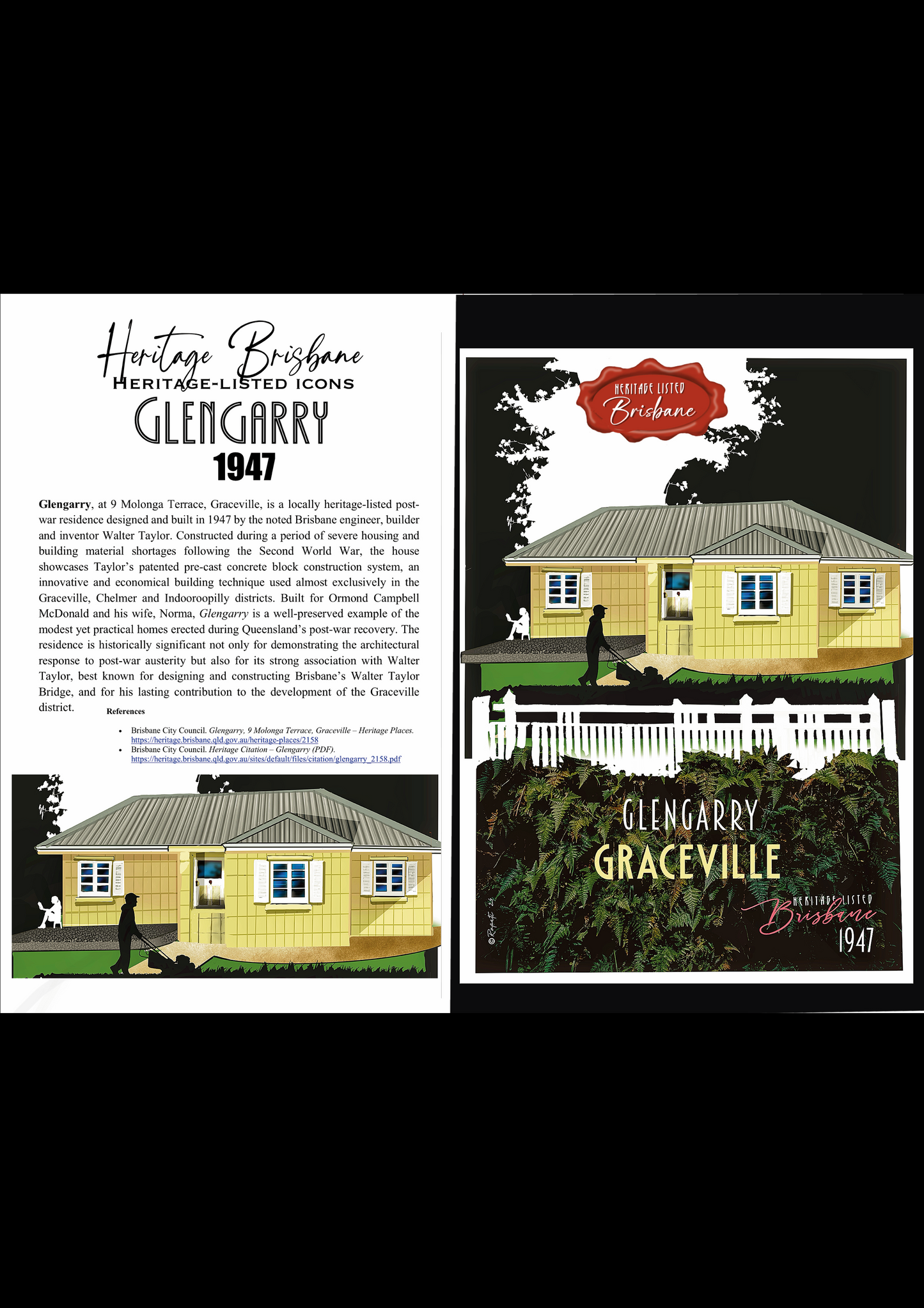 Glengarry: Graceville Greeting card Pack / Set of 5 (Copy)