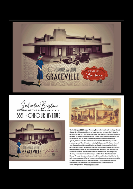335 Honour Ave: Graceville Greeting card Pack / Set of 5