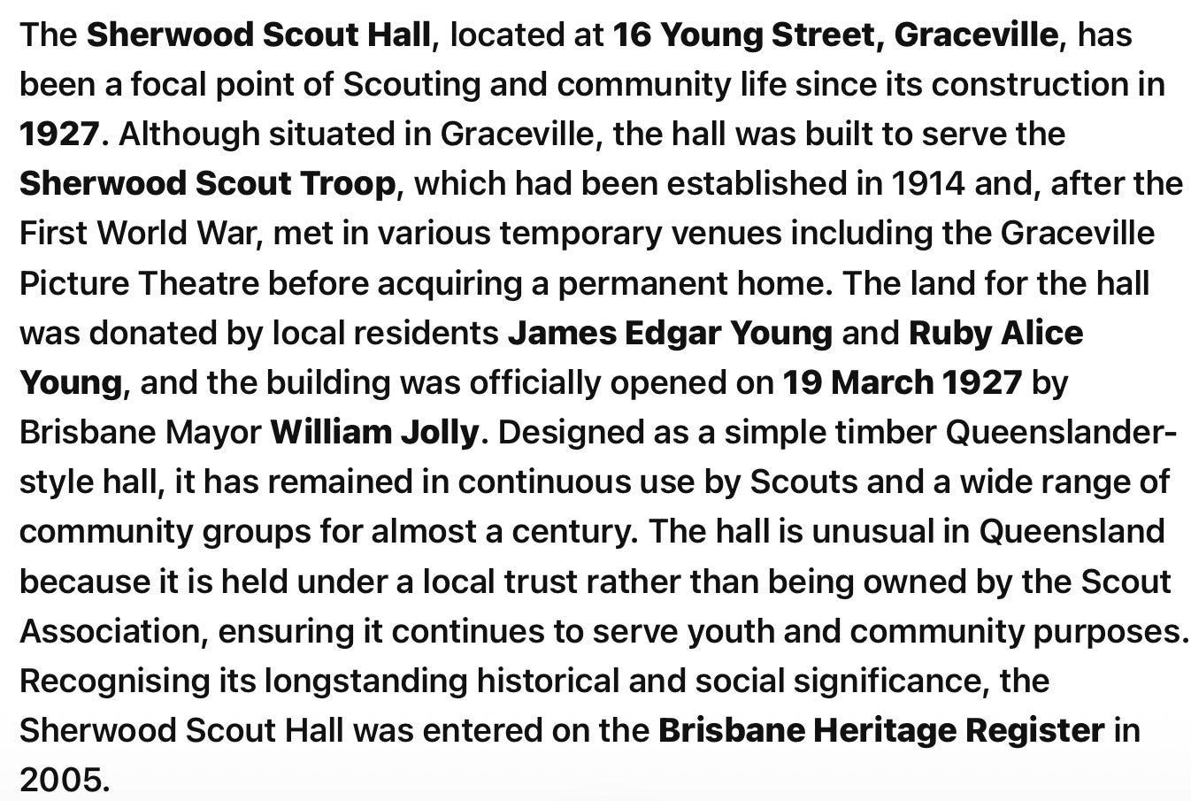Scout Hall : Graceville Greeting card Pack / Set of 5